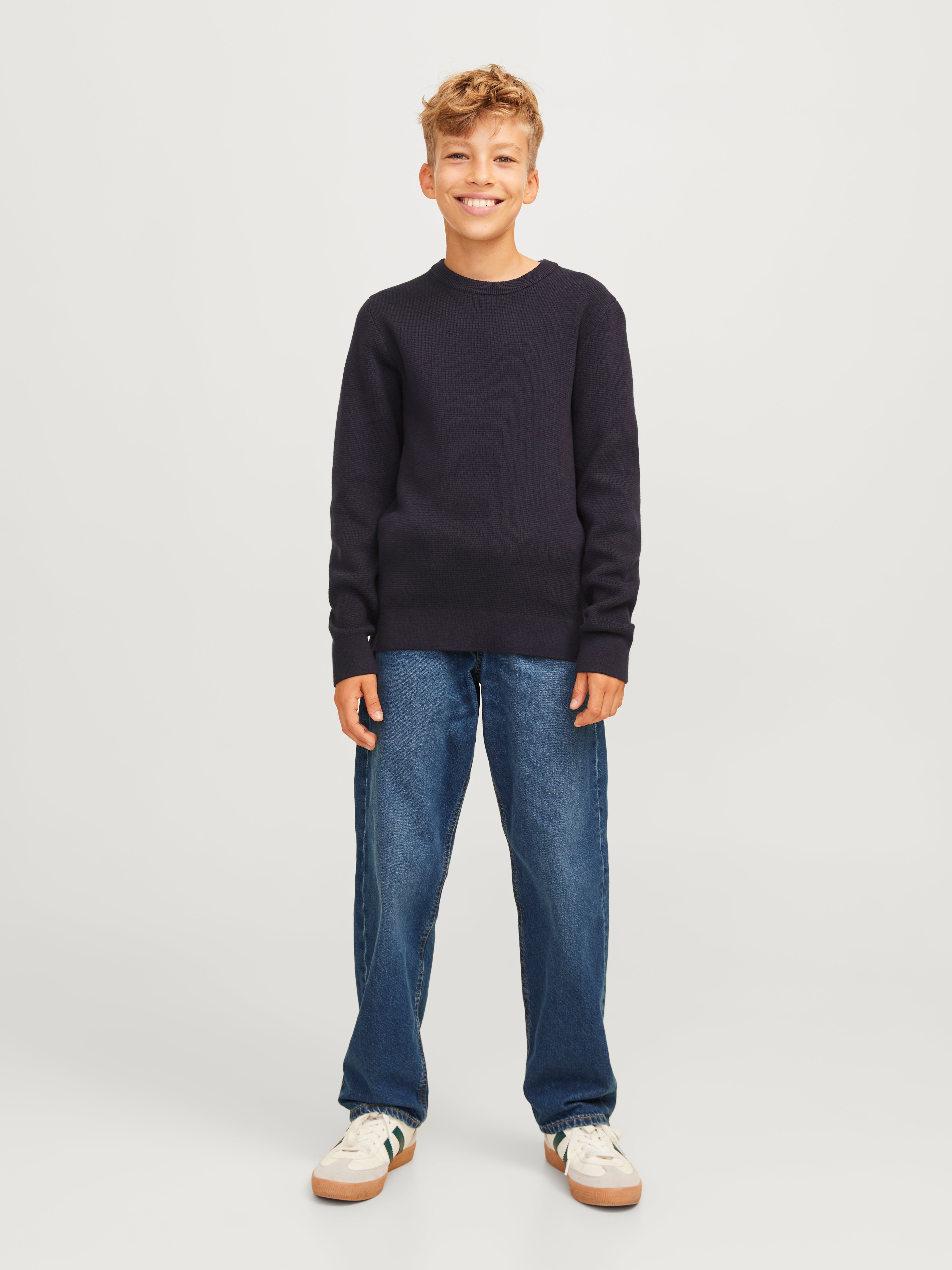 JJICHRIS JJIORIGINAL SQ 959 JNR Relaxed Fit Jeans Für jungs