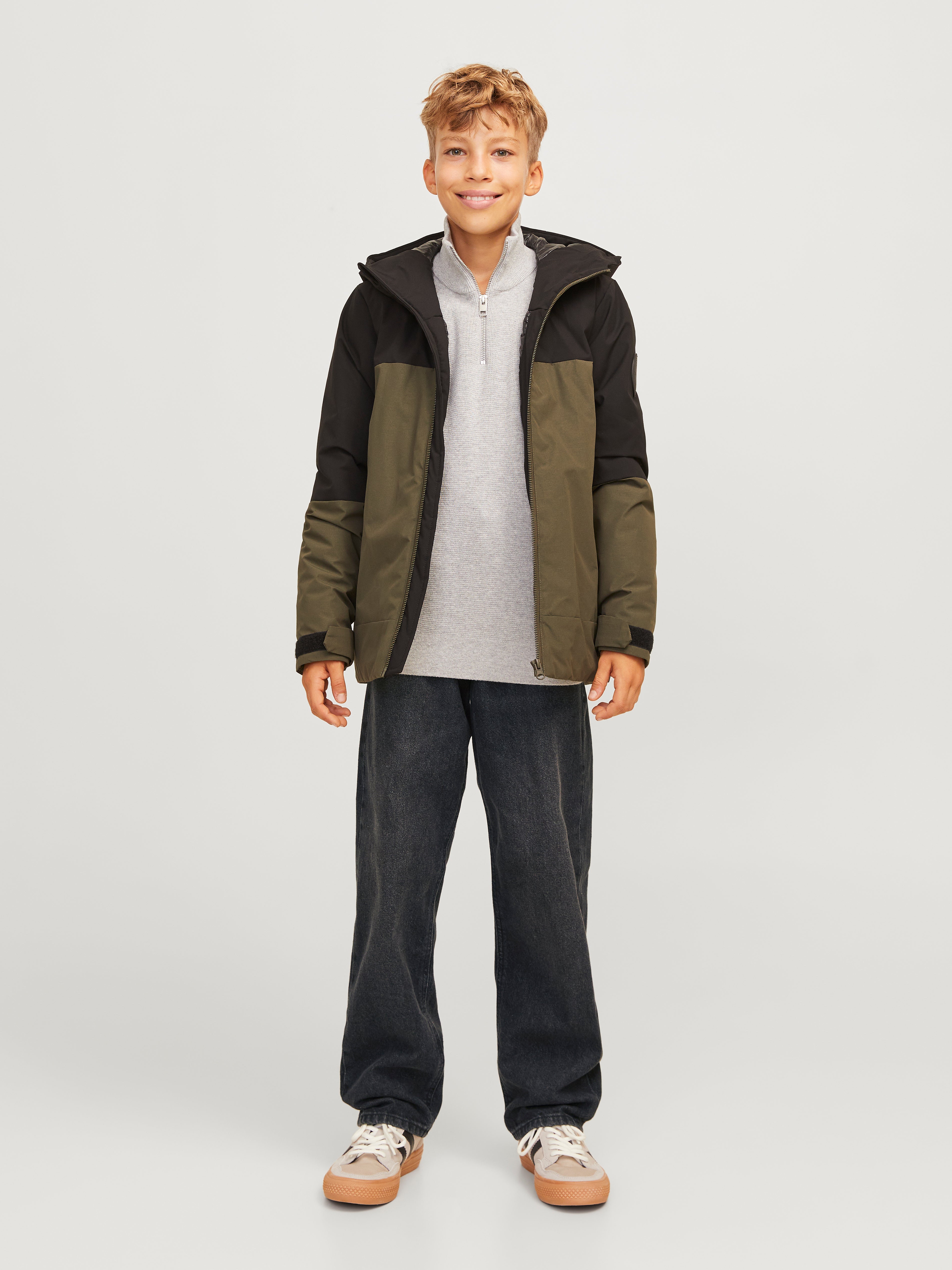 JJICHRIS JJIORIGINAL SQ 165 JNR Relaxed Fit Jeans For boys