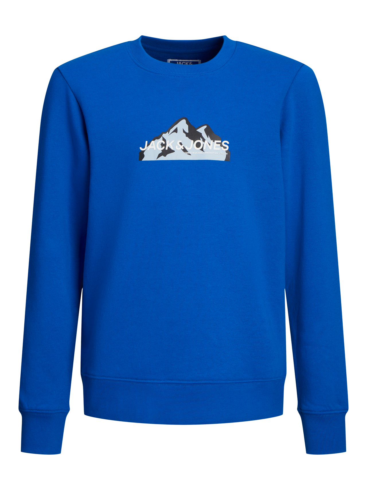 Jack & Jones Logo Sweatshirt mit Rundhals Für jungs -Lapis Blue - 12263372