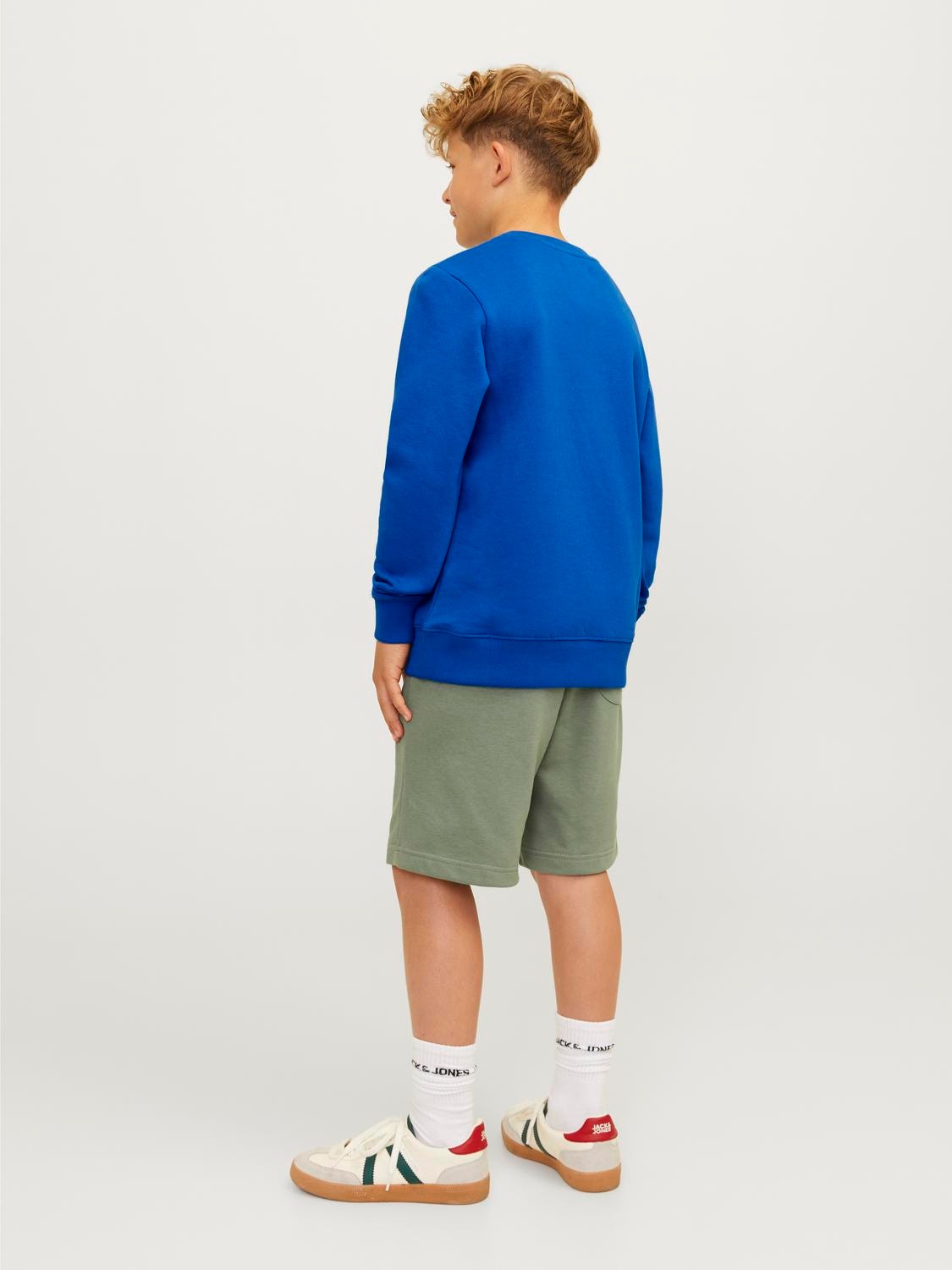 Jack & Jones Logo Dressipluusid Junior -Lapis Blue - 12263372