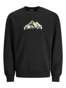 Jack & Jones Logo Sweatshirts Mini -Black - 12263373