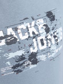 Jack & Jones Logo Hoodie Junior -Flint Stone - 12263378