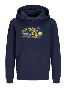 Jack & Jones Logotipas Džemperis Jaunimui -Navy Blazer - 12263378