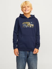 Jack & Jones Logotipas Džemperis Jaunimui -Navy Blazer - 12263378