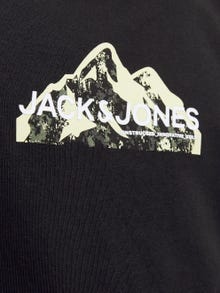 Jack & Jones Hagyományos Kerek nyak Mini Póló -Black - 12263388