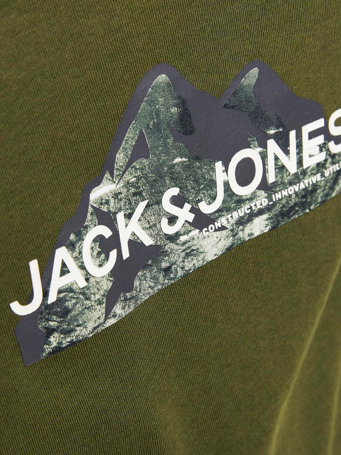 Jack & Jones Logotyp T-shirt Mini -Cypress - 12263388