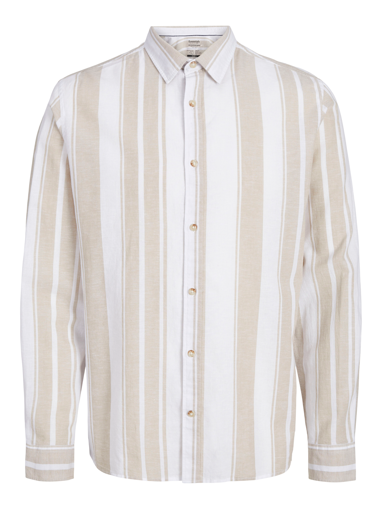 Jack & Jones Plus Size Camicia Comfort Fit -White - 12263435
