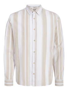 Jack & Jones Plus Size Camisa Comfort Fit -White - 12263435