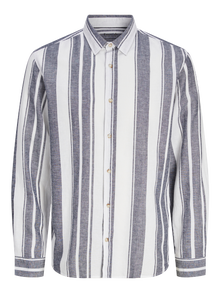 Jack & Jones Plus Size Comfort Fit Overhemd -Navy Blazer - 12263435