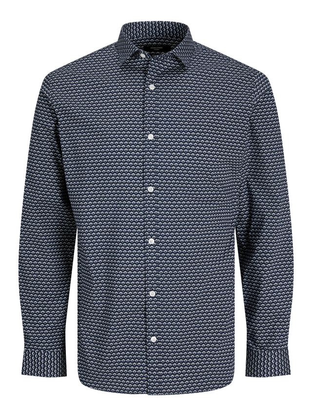 Jack & Jones Plus Size Loose Fit Overhemd - 12263445