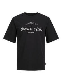 Jack & Jones Camiseta Estampado -Black Onyx - 12263519