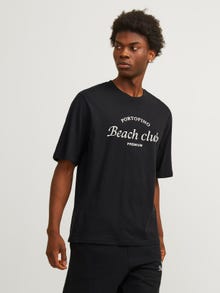 Jack & Jones Camiseta Estampado -Black Onyx - 12263519
