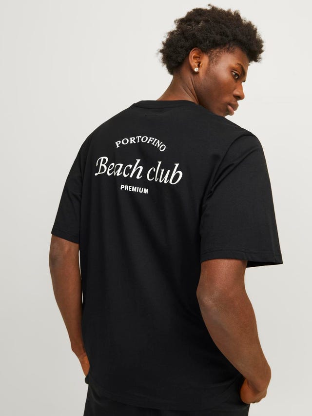 Jack & Jones Printed Crew neck T-shirt - 12263520