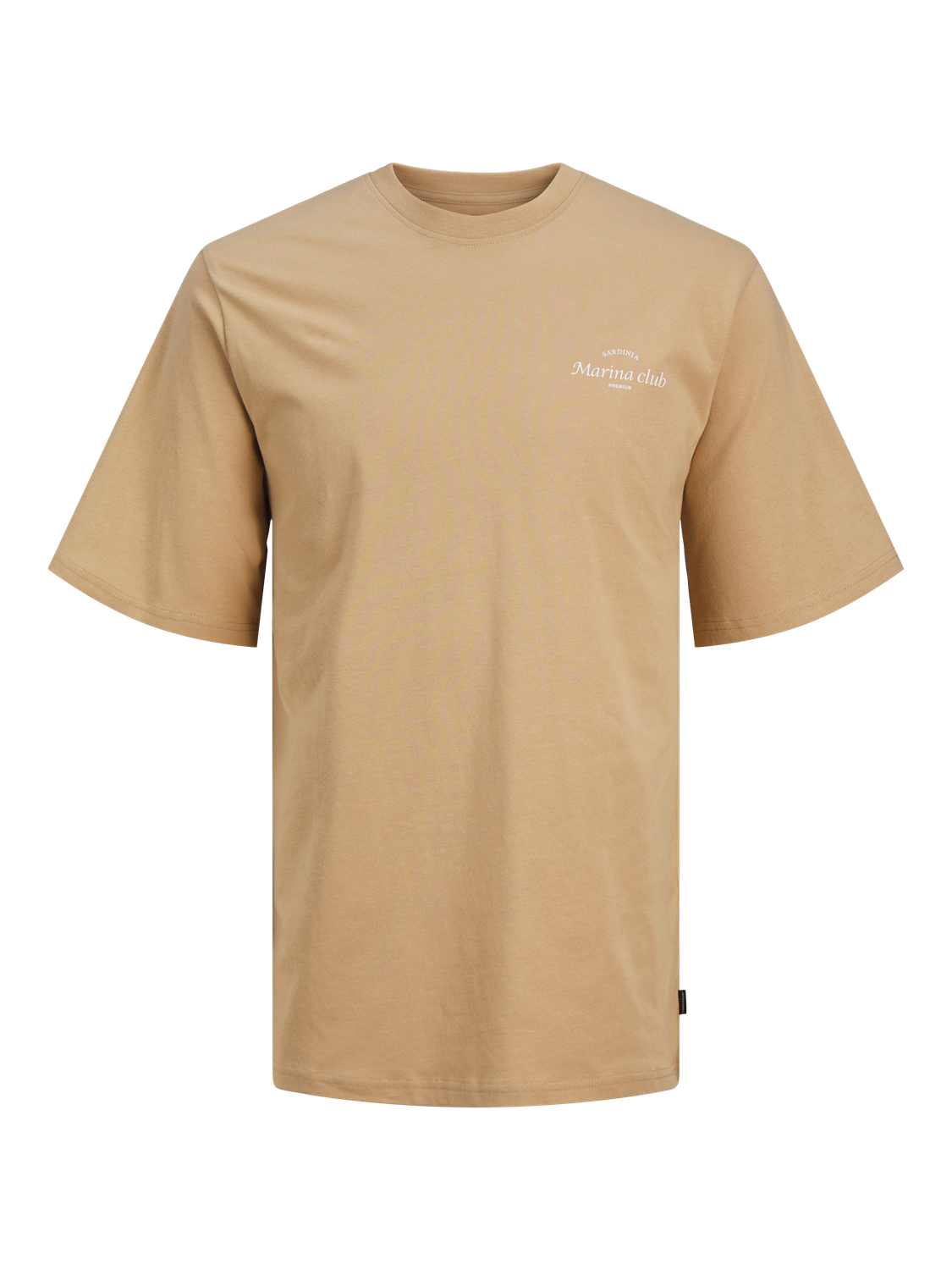 Jack & Jones Nadruk Okrągły dekolt T-shirt -Travertine - 12263520