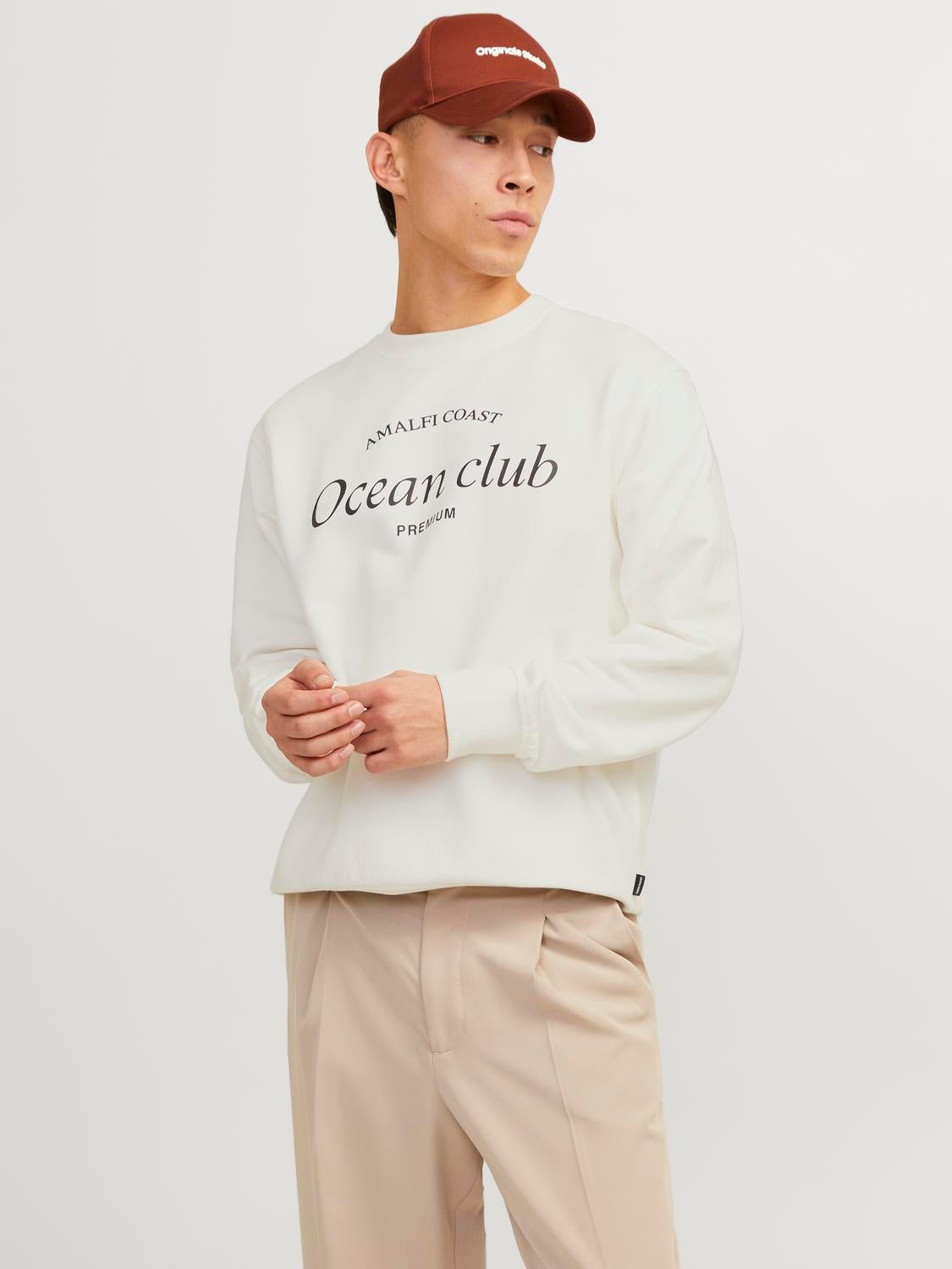 Gedruckt Sweatshirt