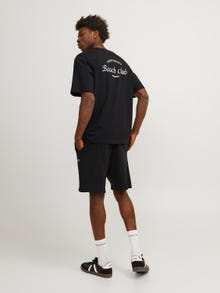 Jack & Jones Loose Fit Sweatstof shorts -Black Onyx - 12263523