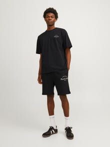 Jack & Jones Loose Fit Sweat shorts -Black Onyx - 12263523