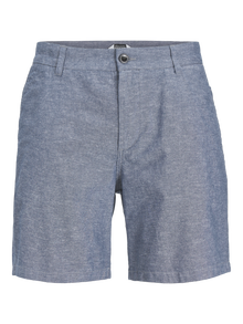 Jack & Jones Plius Siaurėjantis kirpimas Chino šortai -Faded Denim - 12263559