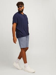 Jack & Jones Plius Siaurėjantis kirpimas Chino šortai -Faded Denim - 12263559