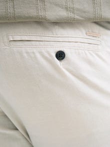 Jack & Jones Plus Size Tapered Fit Chino shorts -Feather Gray - 12263559