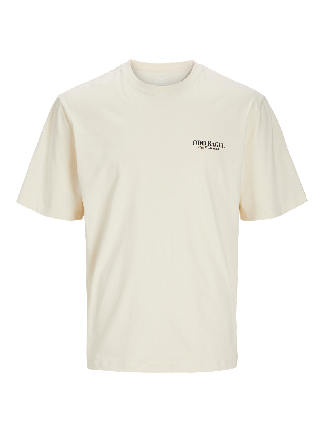 Jack & Jones T-shirt Imprimé Col rond -Buttercream - 12263606