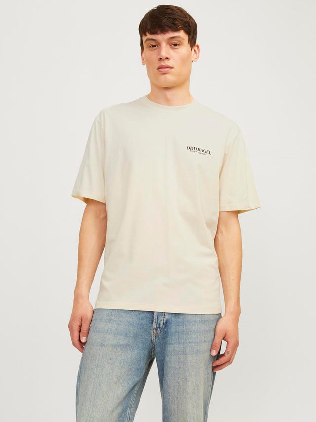 Jack & Jones T-shirt Imprimé Col rond - 12263606