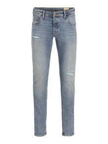 Jack & Jones JJIGLENN JJCOLE AM 871 Jeansy o kroju slim fit -Blue Denim - 12263625