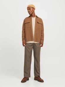 Jack & Jones Surchemise Comfort Fit -Tobacco Brown - 12263645
