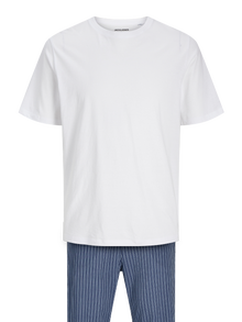 Jack & Jones Paquete de 2 Pijama -White - 12263659