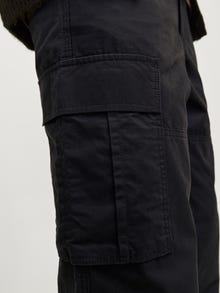 Jack & Jones Krój wide leg Spodnie bojówki -Black - 12263828