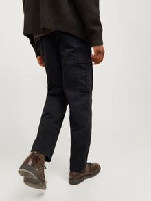 Jack & Jones Krój wide leg Spodnie bojówki -Black - 12263828