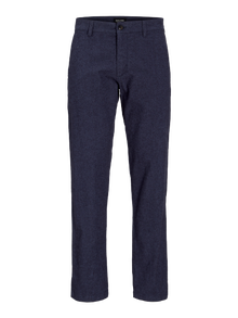 Jack & Jones Relaxed Fit Chinobukser -Navy Blazer - 12263833