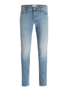 Jack & Jones Plus Size JJIGLENN JJORIGINAL MF 664 NOOS PLS Jeansy o kroju slim fit -Blue Denim - 12263886