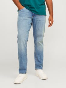 Jack & Jones Plus Size JJIGLENN JJORIGINAL MF 664 NOOS PLS Jeansy o kroju slim fit -Blue Denim - 12263886