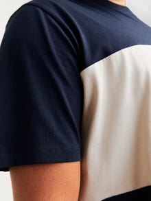 Jack & Jones Plus Size Logotyp T-shirt -Navy Blazer - 12263985