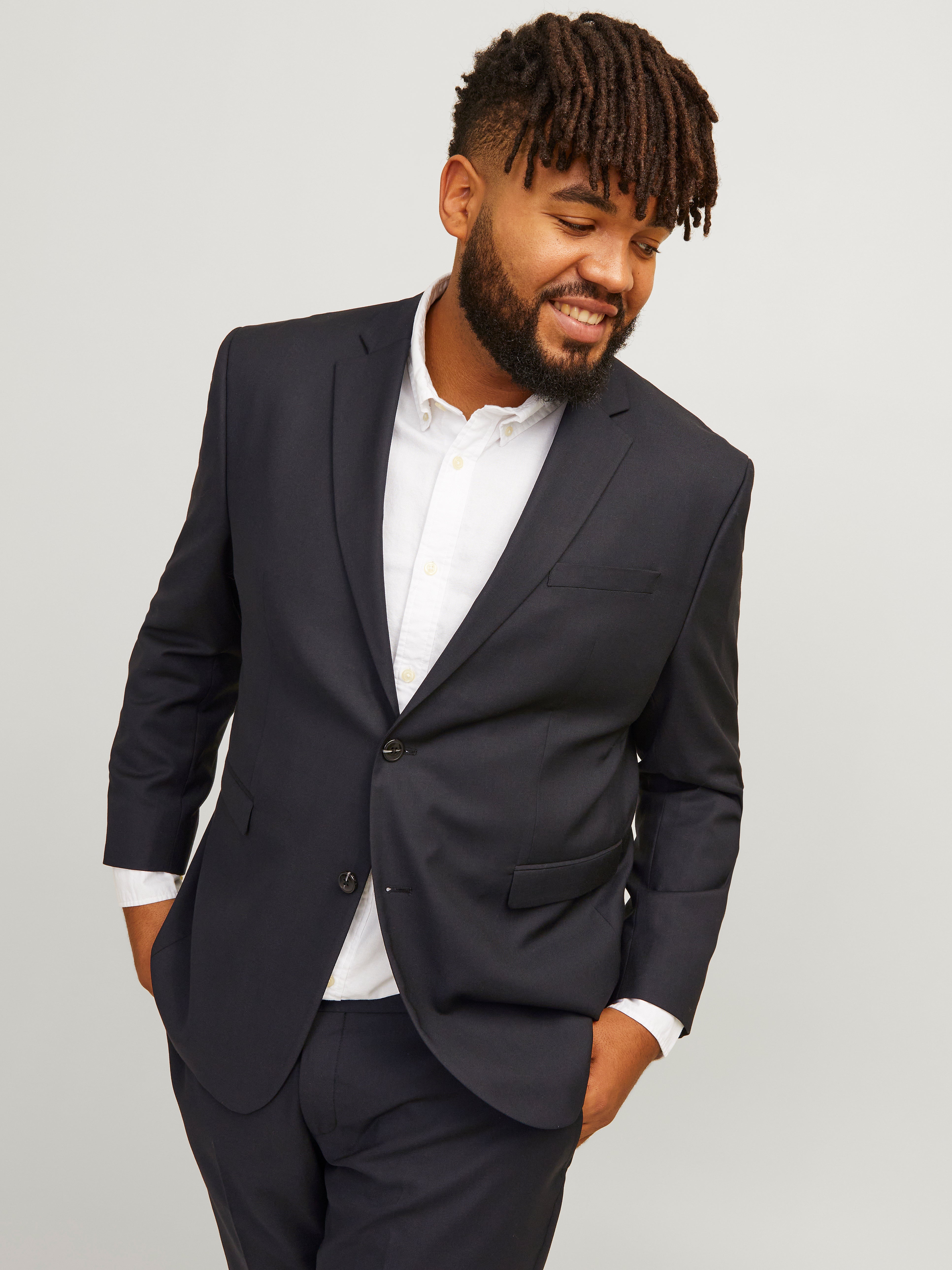 Jack & Jones Plus Size Slim Fit Blazer - 12263988