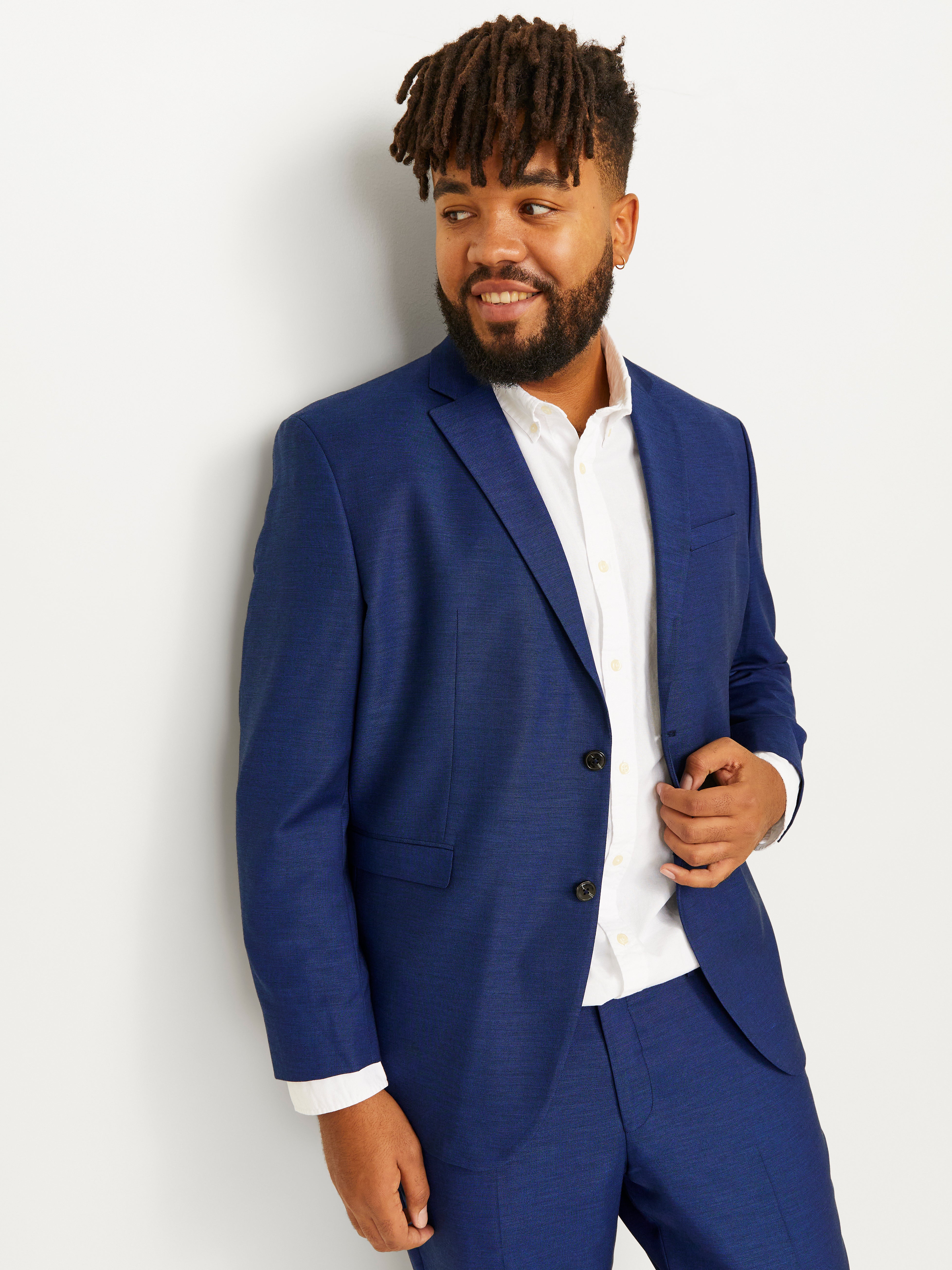 Jack & Jones Plus Size Slim Fit Blazer - 12263988