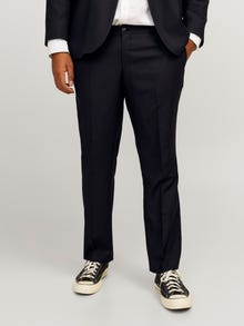 Jack & Jones Plus Size Slim Fit Eleganckie spodnie -Black - 12263989