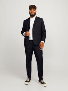 Jack & Jones Plus Size Slim Fit Tailored Trousers -Black - 12263989