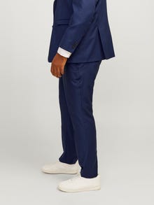 Jack & Jones Plus Size Slim Fit Eleganckie spodnie -Dark Navy - 12263989