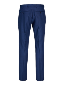 Jack & Jones Plus Size Slim Fit Suorat housut -Medieval Blue - 12263989