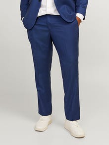 Jack & Jones Plus Size Slim Fit Eleganckie spodnie -Medieval Blue - 12263989