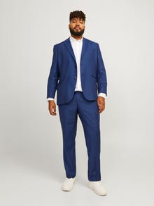 Jack & Jones Plus Size Pantalons de tailleur Slim Fit -Medieval Blue - 12263989