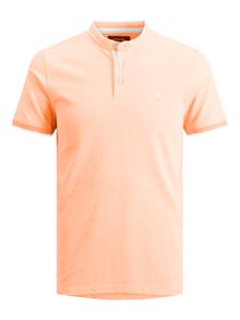 Jack & Jones Plus Size Plain Polo -Pumpkin - 12263990