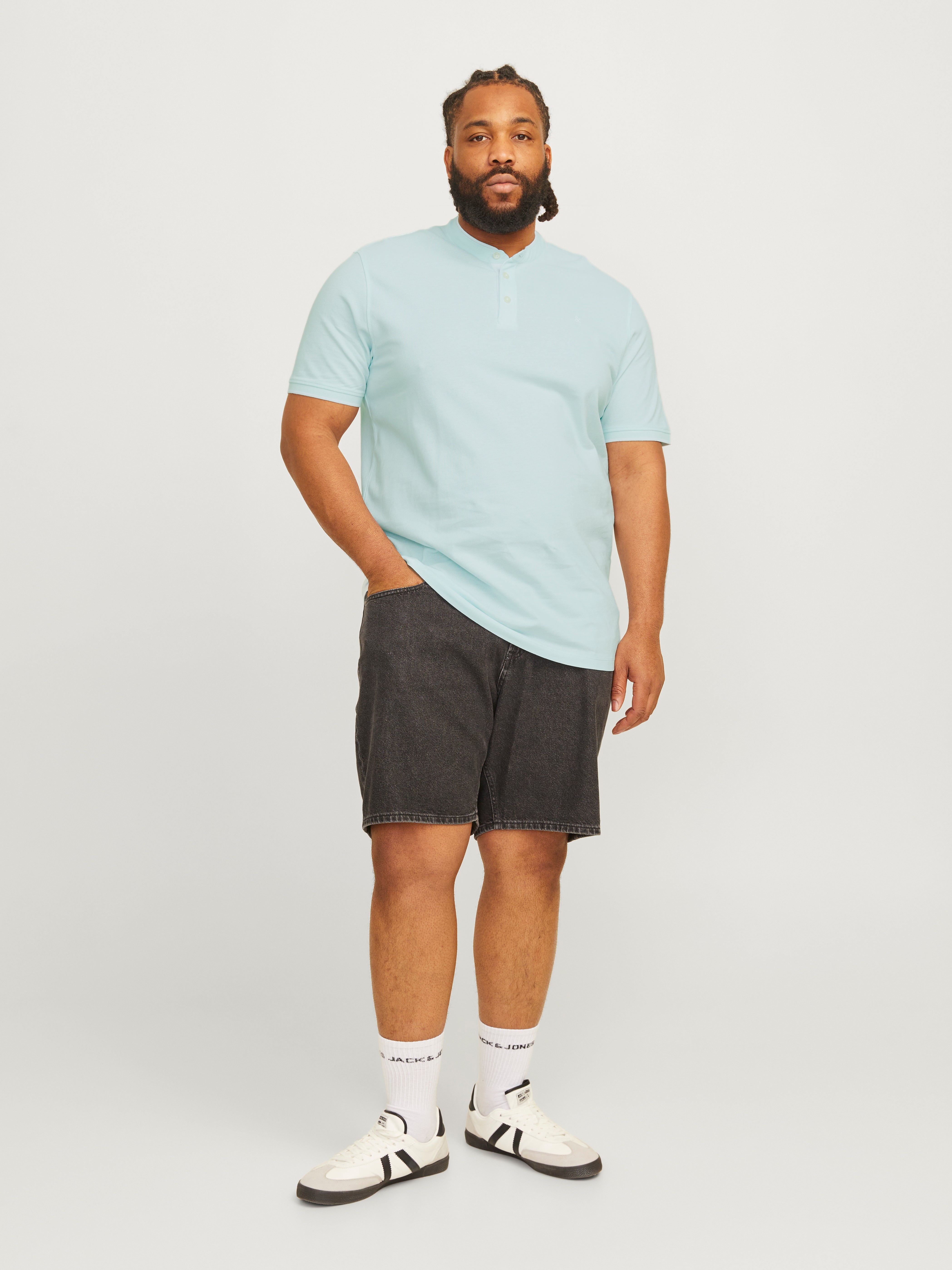 Plus Size Plain T-shirt