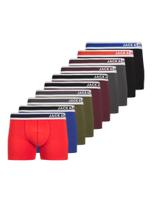 Jack & Jones 10-pak Underbukser -Aurora Red - 12264001