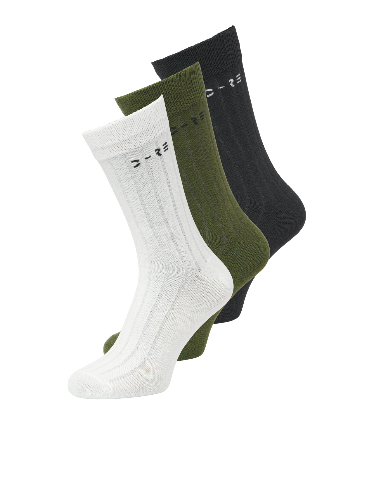 Jack & Jones 3-pack Socks -Marshmallow - 12264016