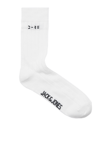 Jack & Jones 3-pack Socks -Marshmallow - 12264016