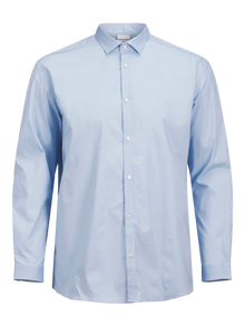 Jack & Jones Plus Size Camisa Corte loose -Cashmere Blue - 12264030