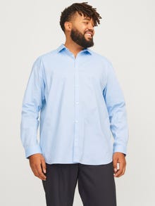 Jack & Jones Plus Size Camisa Corte loose -Cashmere Blue - 12264030
